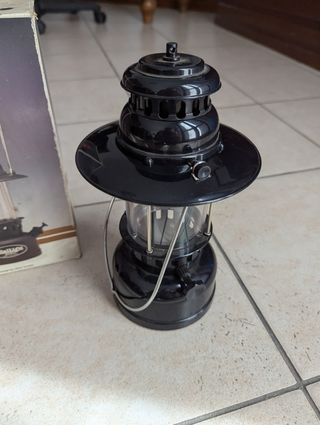 MiniLight - Lampada a batteria stile Vintage Nera