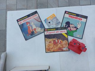 Visore View-Master vintage + 4 album