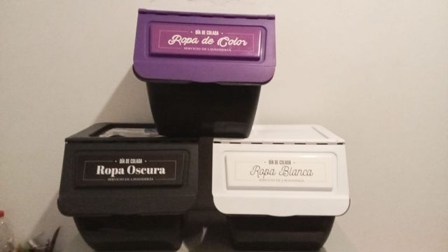 Cestas ropa - 3 uds.