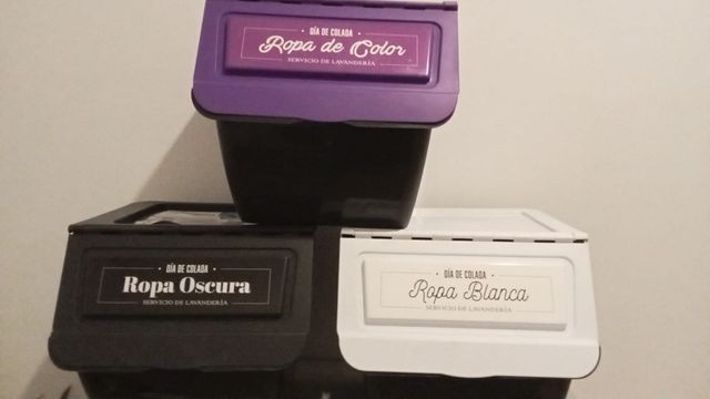 Cestas ropa - 3 uds.