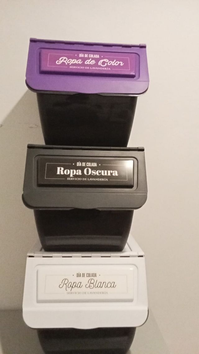 Cestas ropa - 3 uds.