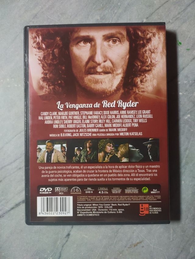 DVD La Venganza de Red Ryder