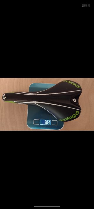 Sillín bici Prologo - Negro/Verde