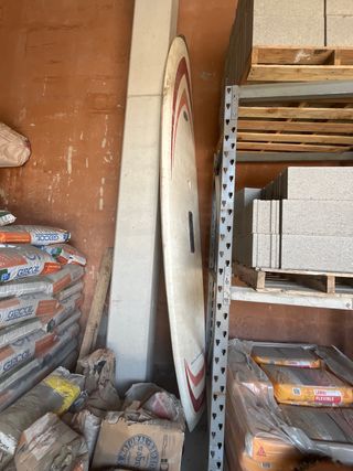 Tabla surf antigua escolar