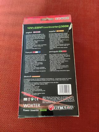 Inversor Corriente 300W Woxter