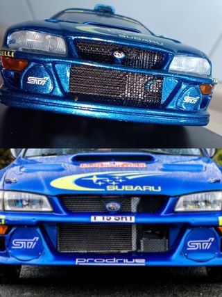 Subaru Impreza WRC 1999 Rally Montecarlo 1/43