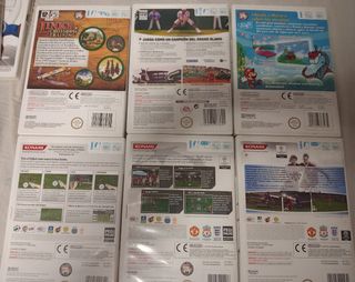 Wii Nintendo + juegos ( 5 euros ).
No lleva mandos