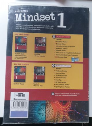 Mindset 1º Bachillerato Students Book Cataluña