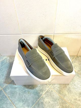 Mocassini in camoscio