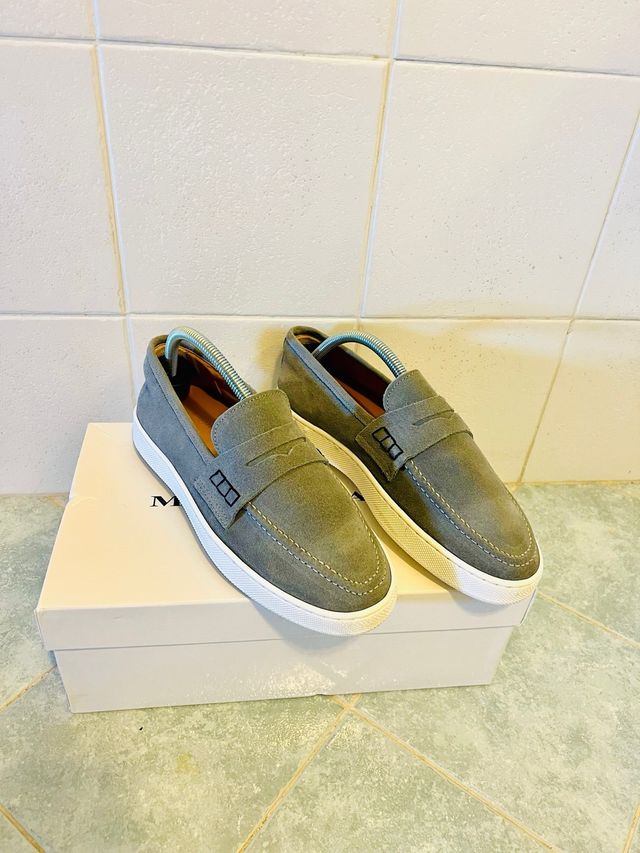 Mocassini in camoscio