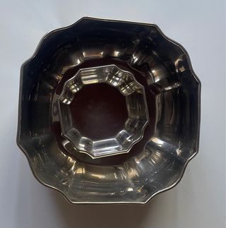 Ciotole peltro vintage - 2 pz