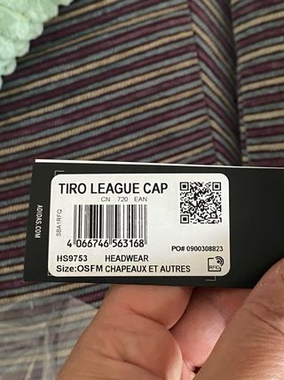 Cappello Adidas nero