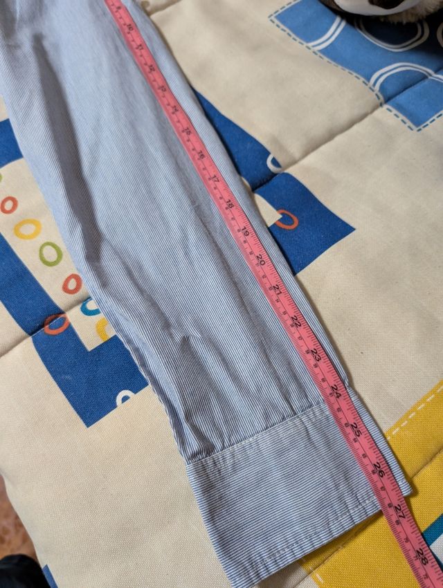 Camisa Inside azul rayas M