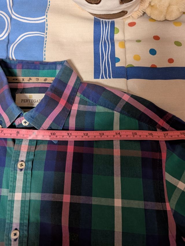 Camisa Pertegaz cuadros M