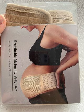 Faja Maternal Beige - Soporte Abdominal