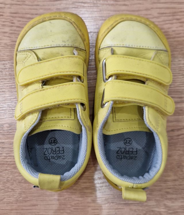 Zapatillas Feroz Moraira Rocker amarillas nº 27