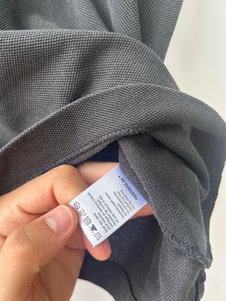 Polo Lacoste Vintage Negro Hombre
