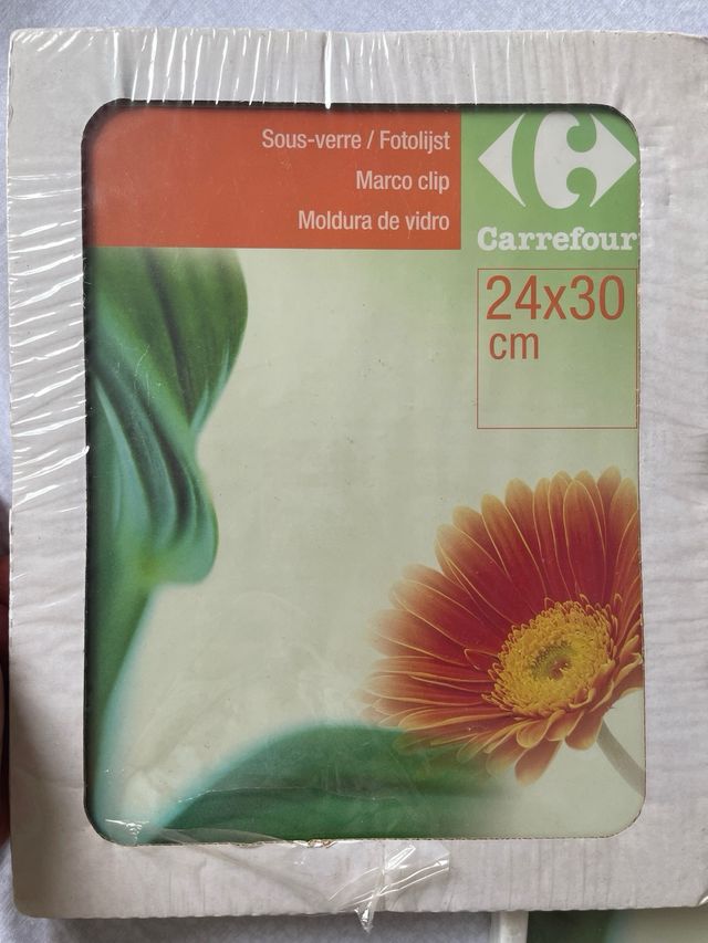 Marcos fotos transparentes sin estrenar