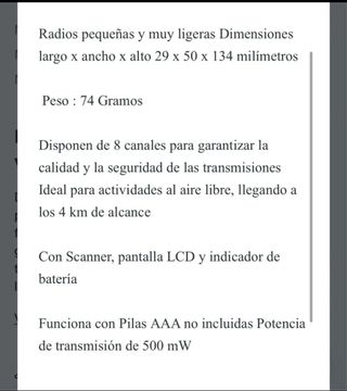 Motorola Walkie Talkies - 2 uds.
