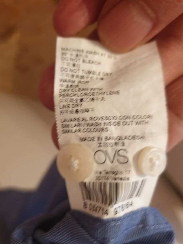 Camicia elegante uomo a maniche corte