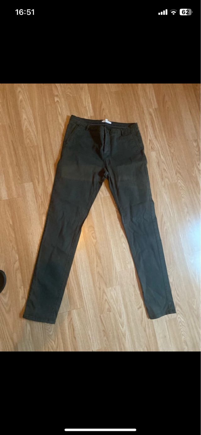 Pantalones mujer - Verde oliva