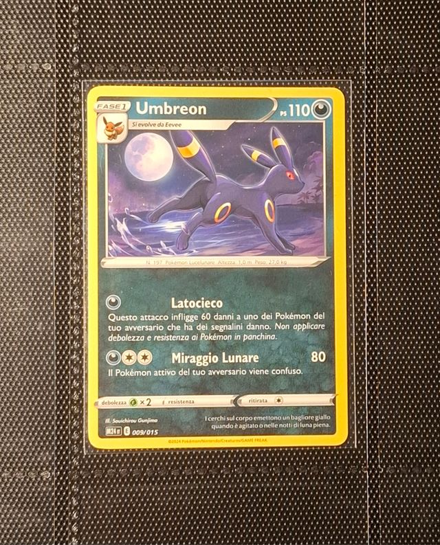 Carta Pokemon Umbreon - 009/015