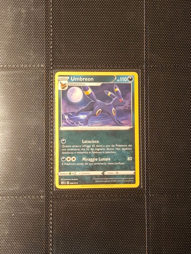 Carta Pokemon Umbreon - 009/015