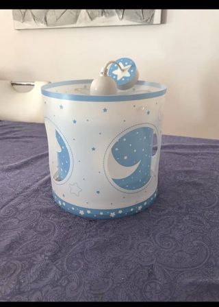 Lámpara infantil estrellas luna