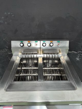 Freidora industrial doble Repagas