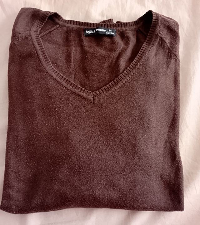 Jersey Lefties femme marrón talla M