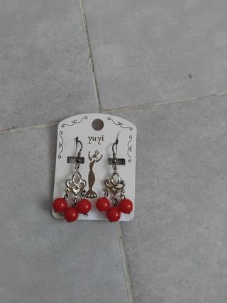 Moda flamenca pendientes