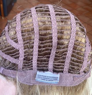 Peluca oncológica rubia marca STIMULATE (de Marvi)