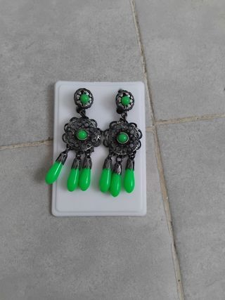 Pendientes flamenca variados