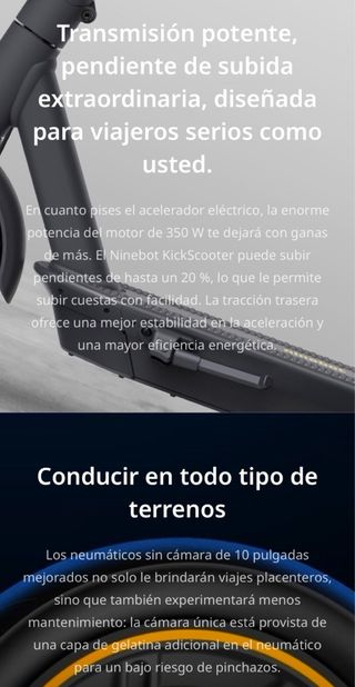 Ninebot MAX G30 Segway-KickScooter [P. Negociable]