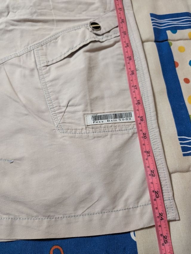 Shorts beige Free Base talla M