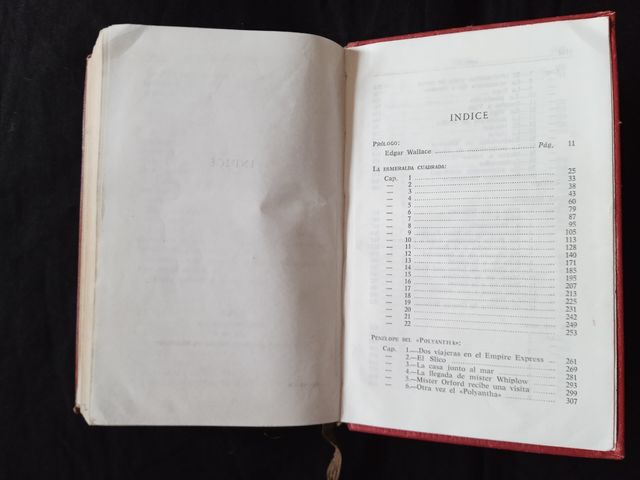 Libro "Novelas de Acción" Edgar Wallace