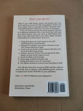 How to Self-publish Your Book Using Microsoft W...