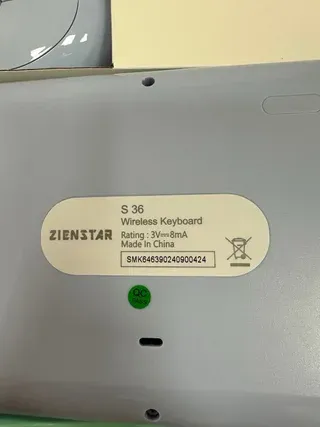 zienstar-Kit de Teclado y Ratón Español#900424