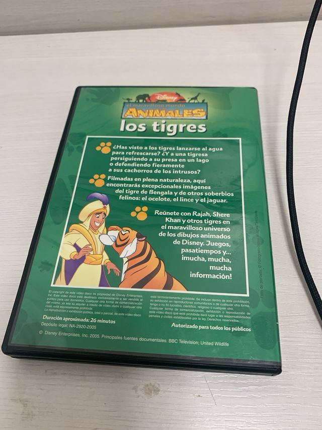 DVD Disney: El Maravilloso Mundo de los Animales -