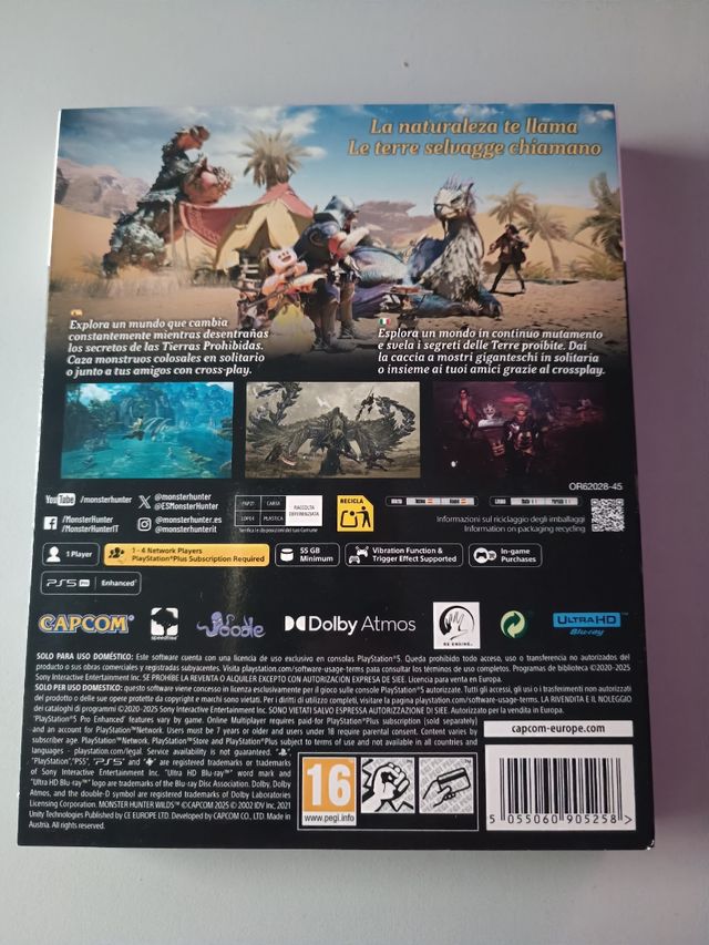 Monster Hunter Wilds PS5 - Juego PS5.