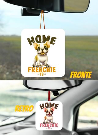 Profumatore auto Bulldog Francese