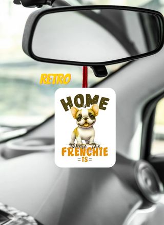 Profumatore auto Bulldog Francese