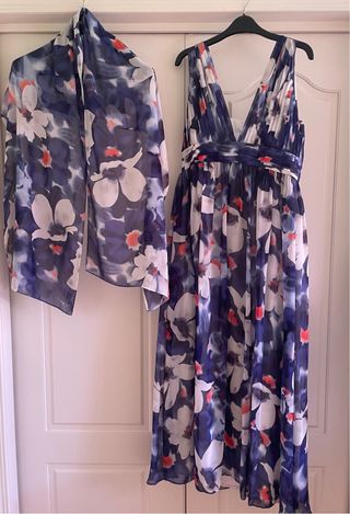 Vestido fiesta - Estampado floral