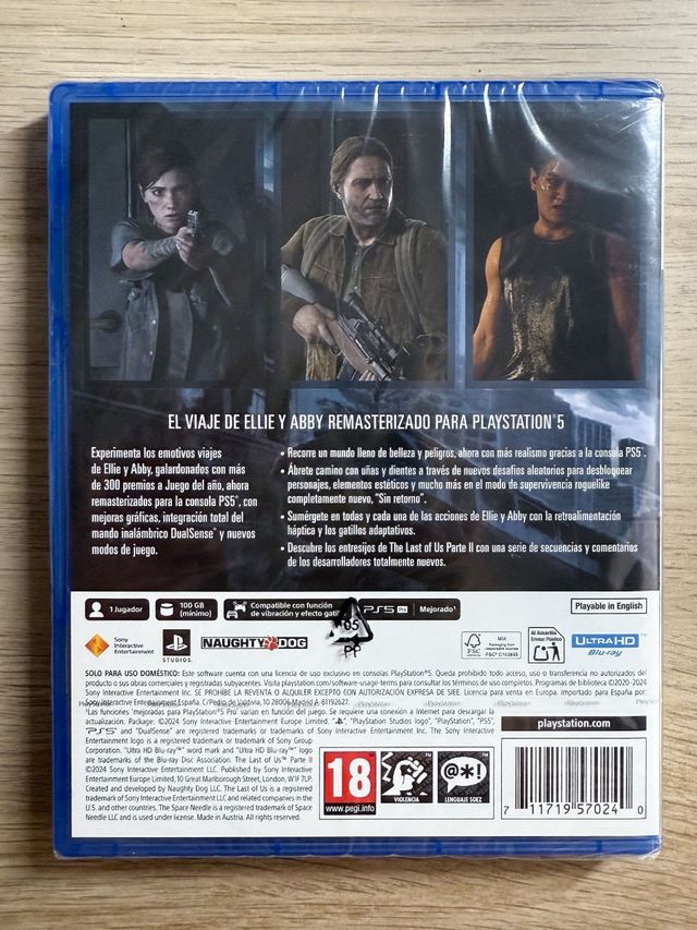 (PRECINTADO) The Last of Us Parte II Remastered