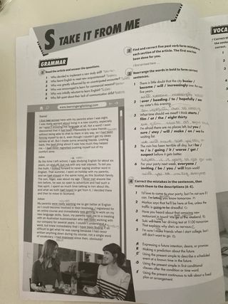 Libro inglés Workbook nivel C1.