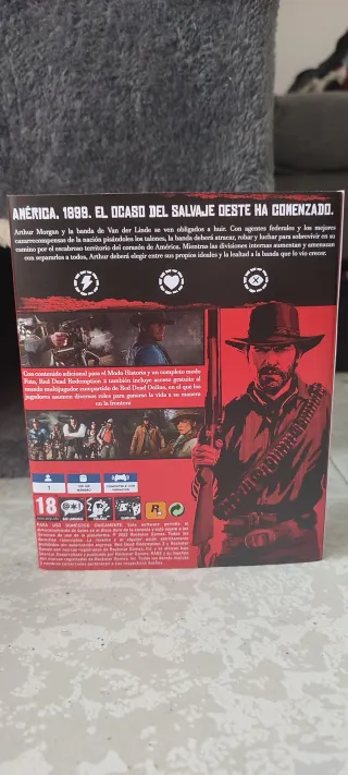 Funda Red Dead Redemption 2 PS4/Xbox One