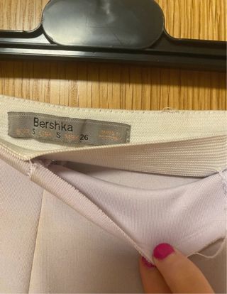 Falda midi malva - Talla S