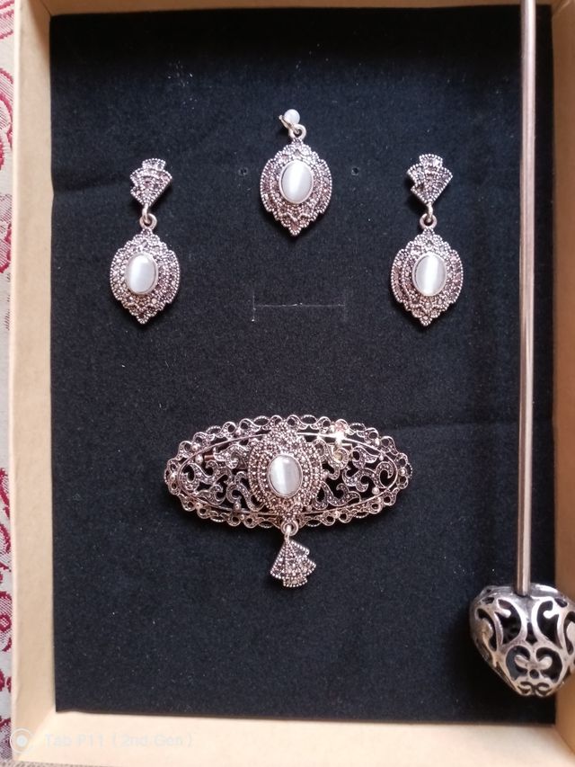 Lote para huertana en plata vieja falleral