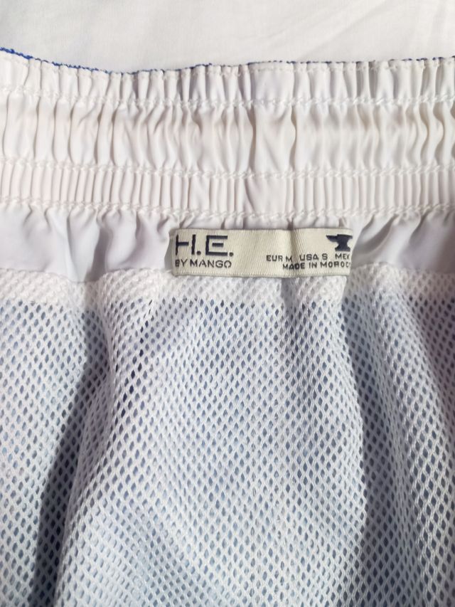 Bañador azul hombre