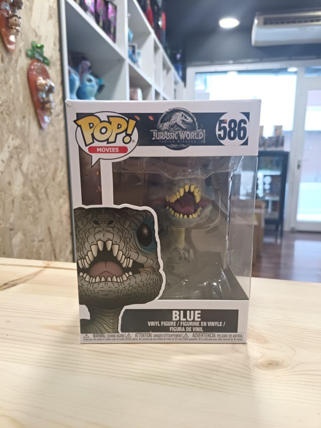 Funko Pop! Jurassic World 586 Blue NUEVO 